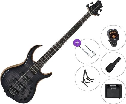 4-strenget basguitar Sire Marcus Miller M7 Swamp Ash-4 2nd Gen Premium SET Transparent Black 4-strenget basguitar - 1