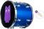 Pohodni boben NRG Stadium Pulse Basic SET Navijaški boben 14" Blue Wave