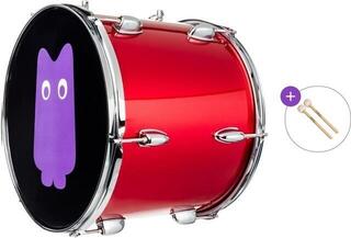 Bubanj za marširanje NRG Stadium Pulse 14" Basic SET Navijački bubanj 14" Red Fire