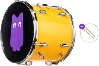 Pohodni boben NRG Stadium Pulse 14" Basic SET Navijaški boben 14" Yellow Flash