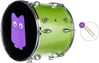 Bubanj za marširanje NRG Stadium Pulse 14" Basic SET Navijački bubanj 14" Green Strike