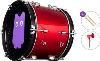 Bubanj za marširanje NRG True Ultra 16" Standard SET Navijački bubanj 16" Red Fire