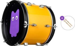 Bubanj za marširanje NRG True Ultra 16" Basic SET Navijački bubanj 16" Yellow Flash