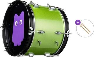 Pohodni boben NRG True Ultra 16" Basic SET Navijaški boben 16" Green Strike