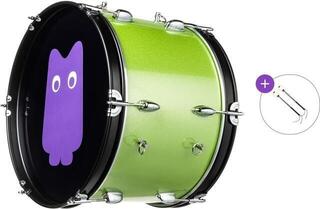 Marching Drum NRG Crowd Power Basic SET Cheering Drum 18" Green Strike