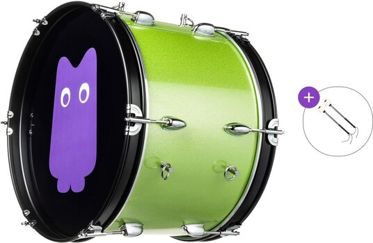 Marchtromme NRG Crowd Power Basic SET Jubeltromme 18" Green Strike - 1