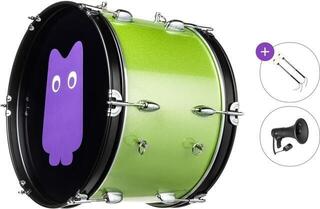Marching Drum NRG Crowd Power Standard SET Cheering Drum 18" Green Strike