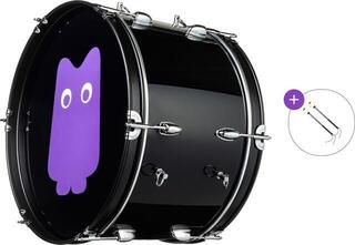Bubanj za marširanje NRG Grand Roar 20" Basic SET Navijački bubanj 20" Black Force