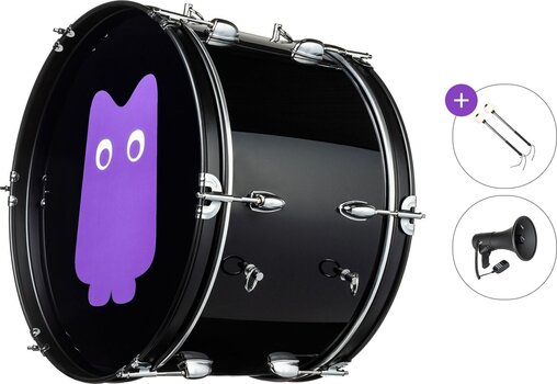 Pohodni boben NRG Grand Roar Standard SET Navijaški boben 20" Black Force - 1