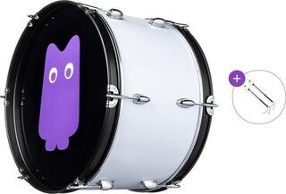 Marching Drum NRG Grand Roar Basic SET Cheering Drum 20" White Spirit