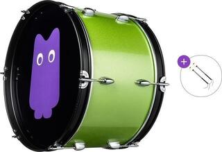 Pohodni boben NRG Grand Roar 20" Basic SET Navijaški boben 20" Green Strike