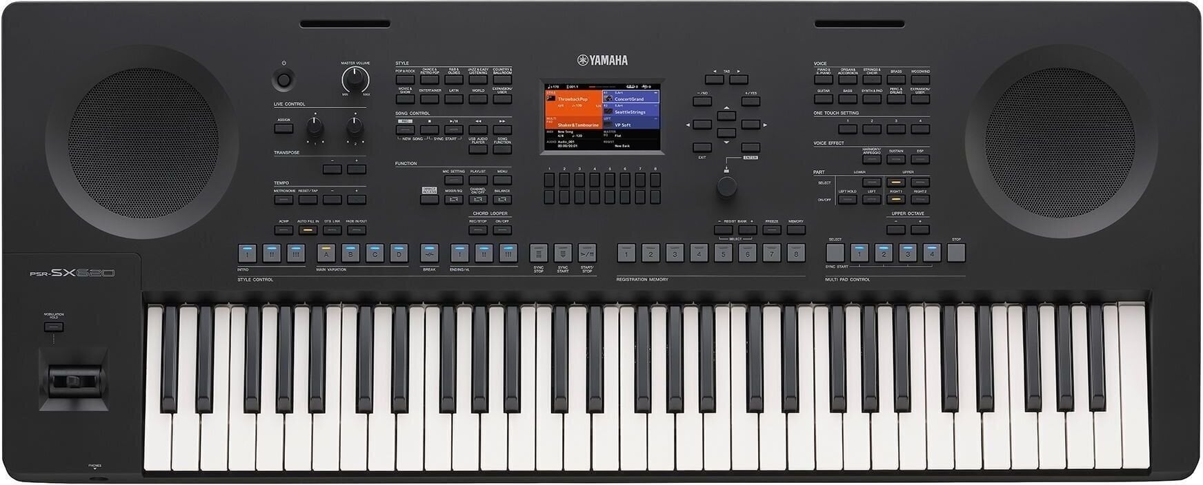 Profesionalna klavijatura Yamaha PSR-SX620 Profesionalna klavijatura