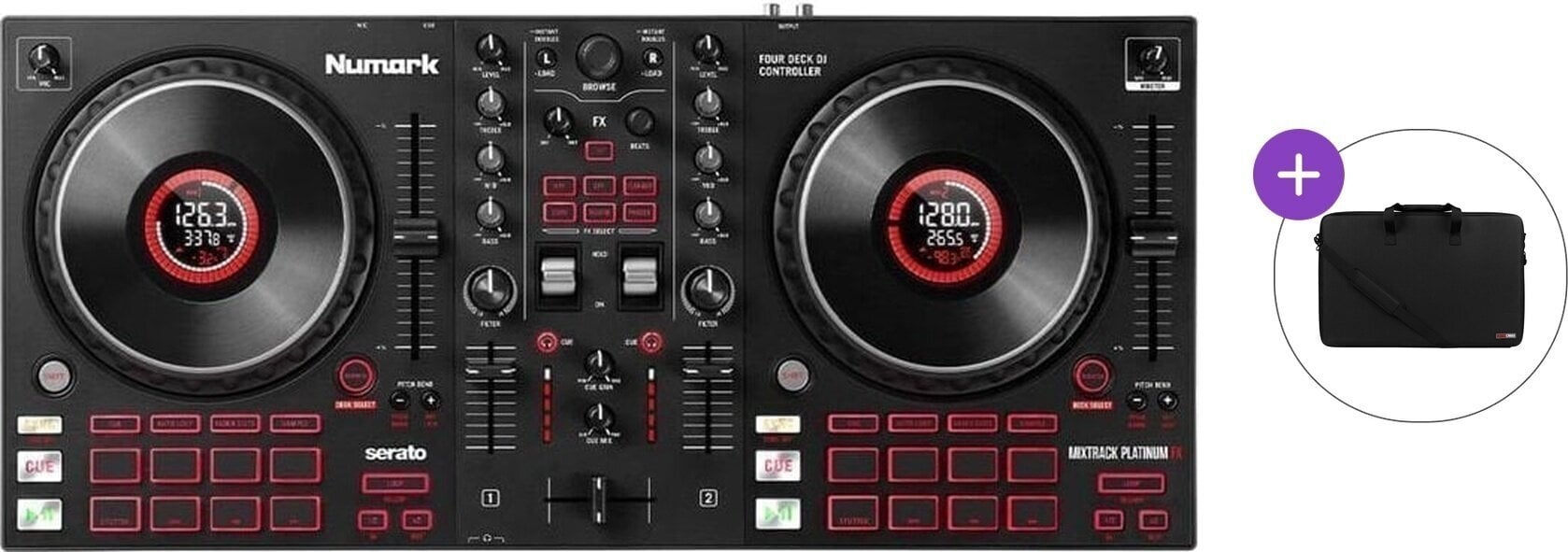 DJ Controller Numark Mixtrack Platinum FX Standard SET DJ Controller