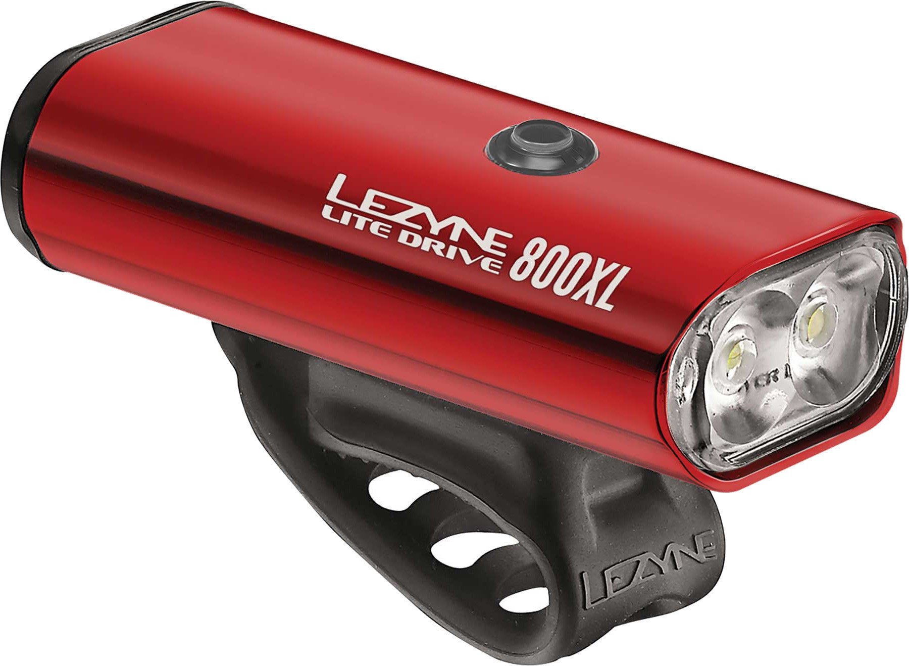 Oświetlenie rowerowe przednie Lezyne Lite Drive 800XL Red