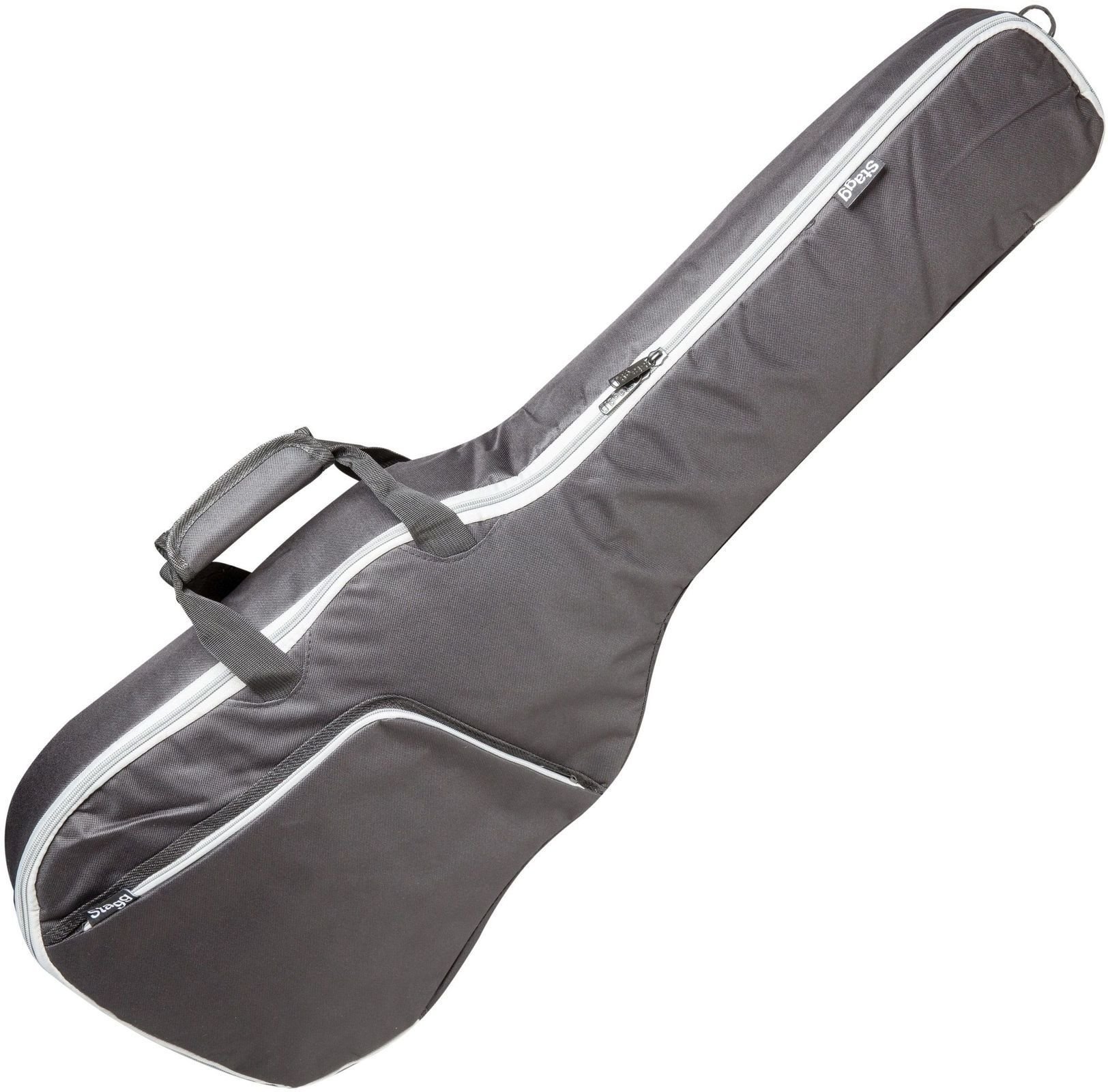 Tasche für Konzertgitarre, Gigbag für Konzertgitarre Stagg STB-10 C3 Tasche für Konzertgitarre, Gigbag für Konzertgitarre Schwarz
