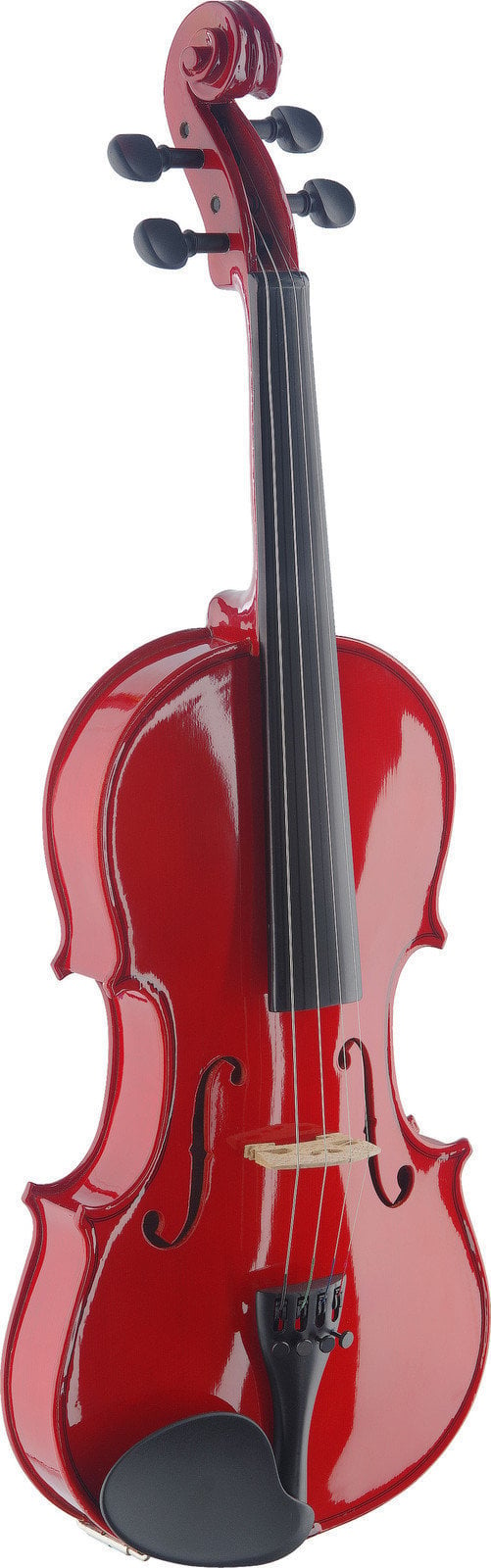 Hegedű Stagg VN 4/4 Transparent Red