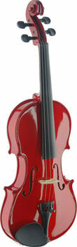 Akoestische viool Stagg VN 4/4 Transparent Red - 1
