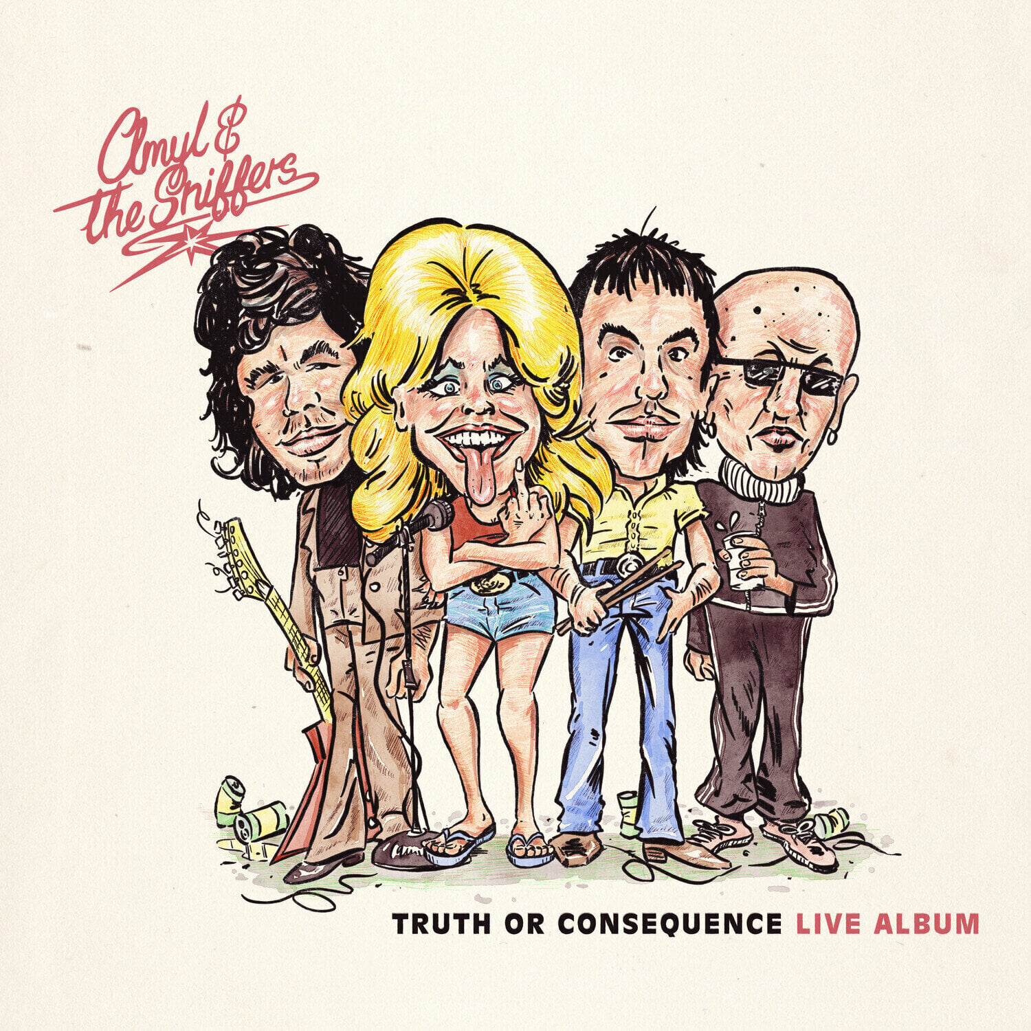 Hudební CD Amyl & The Sniffers - Truth Or Consequence (Digipak) (CD)