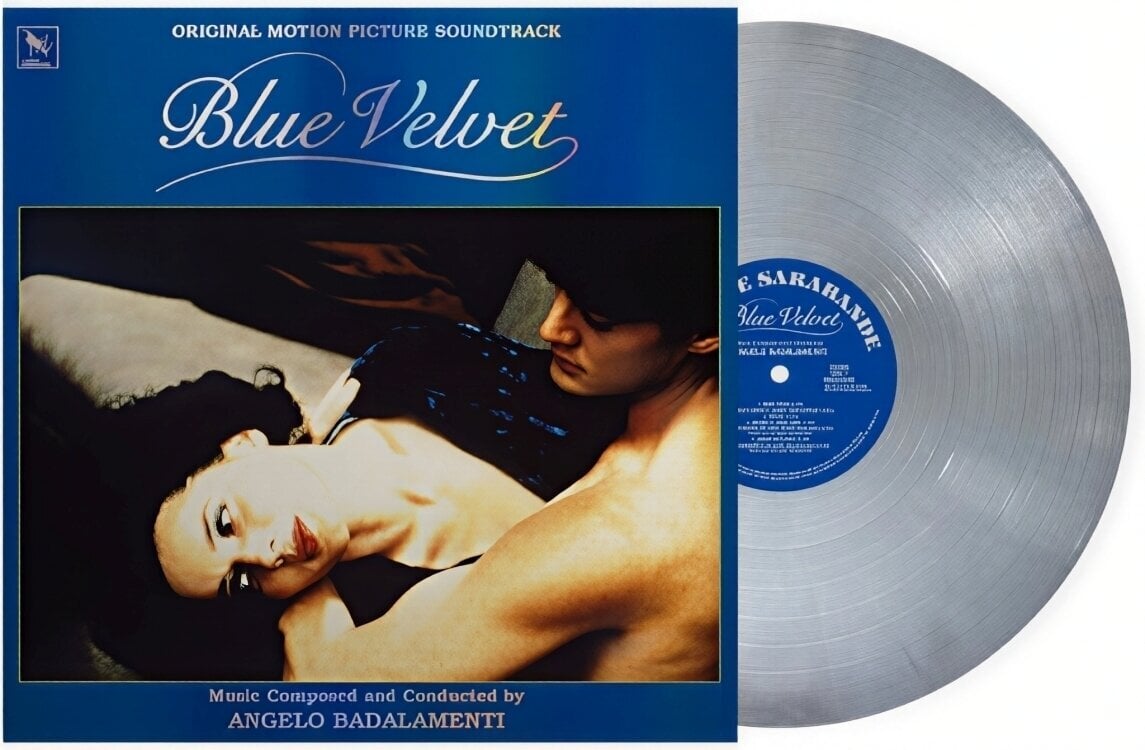 LP ploča Angelo Badalamenti - Blue Velvet (O.S.T.) (Indie Exclusive) (Anniversary/Limited Edition) (Silver Coloured) (LP)