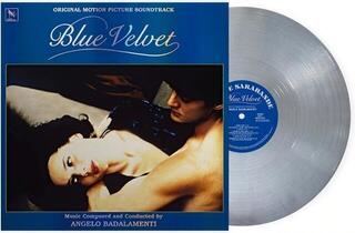 Vinyl Record Angelo Badalamenti - Blue Velvet (O.S.T.) (Indie Exclusive) (Anniversary/Limited Edition) (Silver Coloured) (LP)