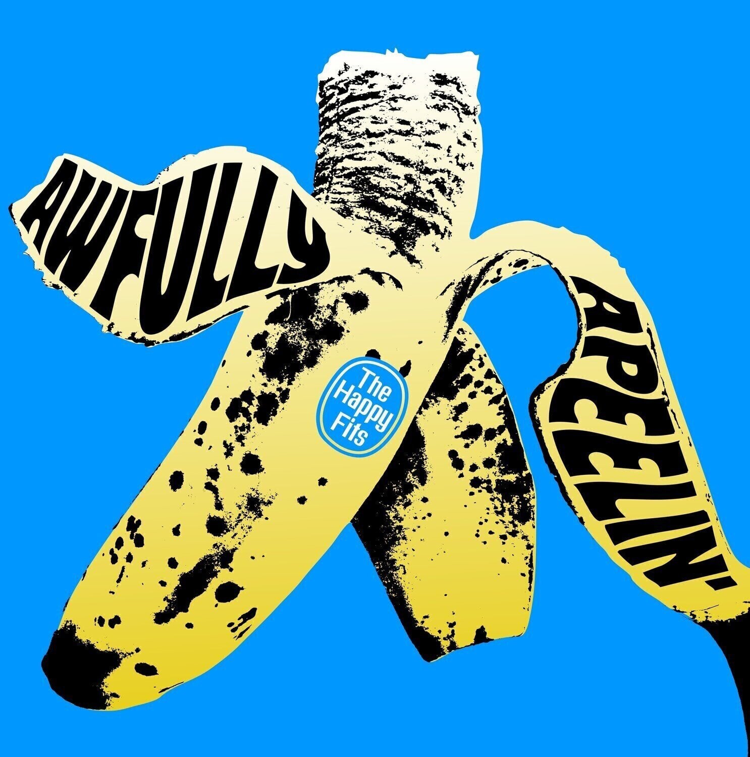 LP ploča The Happy Fits - Awfully Apeelin' (Anniversary Edition) (Blue Yellow Marble Coloured) (LP)
