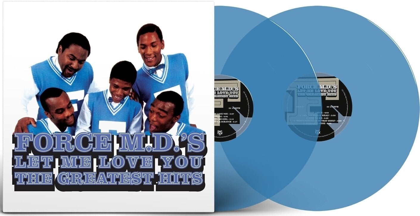 LP ploča Force MD's - Let Me Love You: The Greatest Hits (Blue Coloured) (140 g) (2 LP)