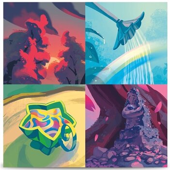 Vinyylilevy C418 - Wanderstop FM (O.S.T.) (Indie Exclusive) (Pink Coloured) (2 LP) - 1