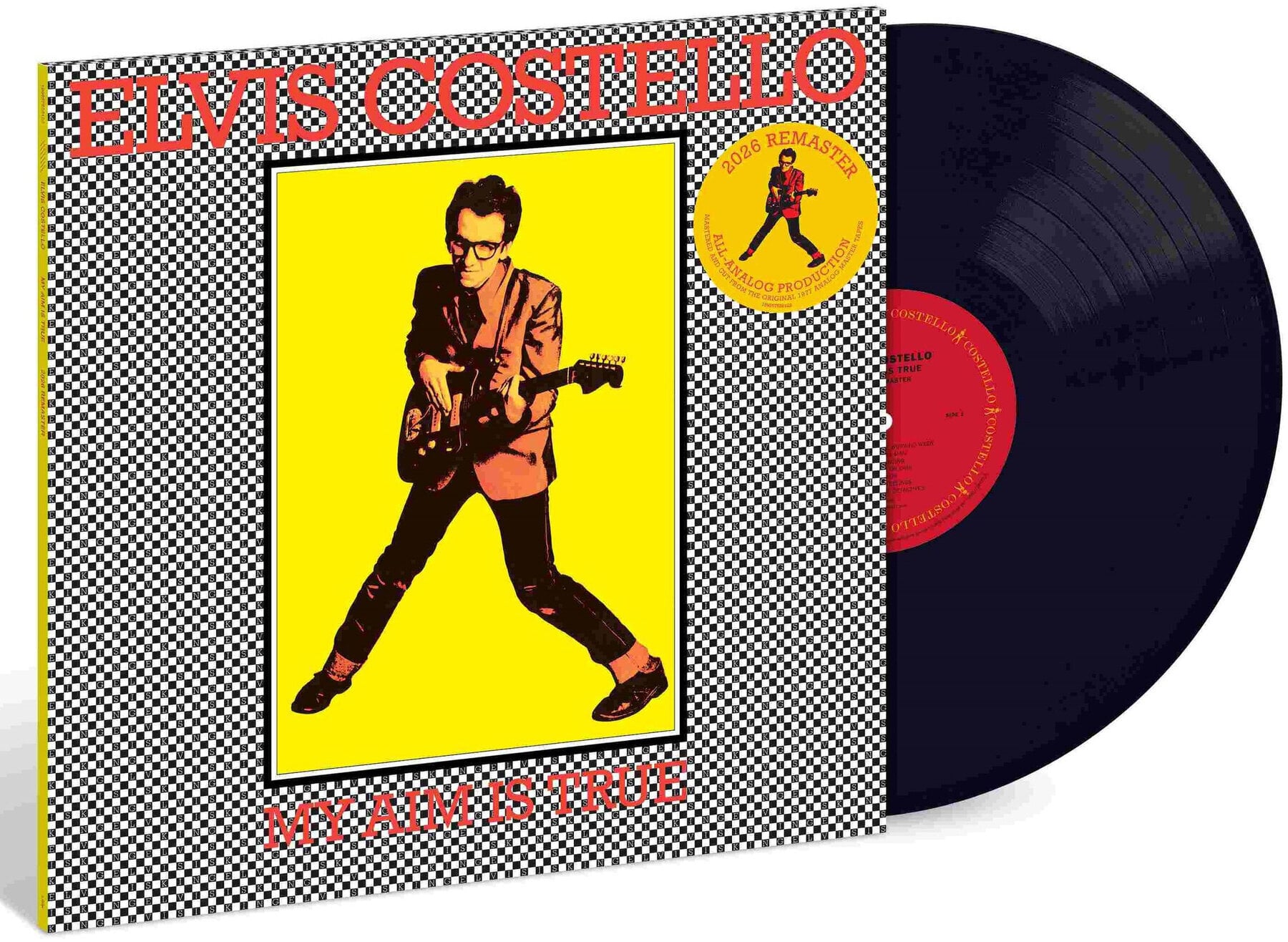 Vinyl Record Elvis Costello - My Aim Is True (2026 Remaster) (49th Anniversary Edition) (180 g) (LP)