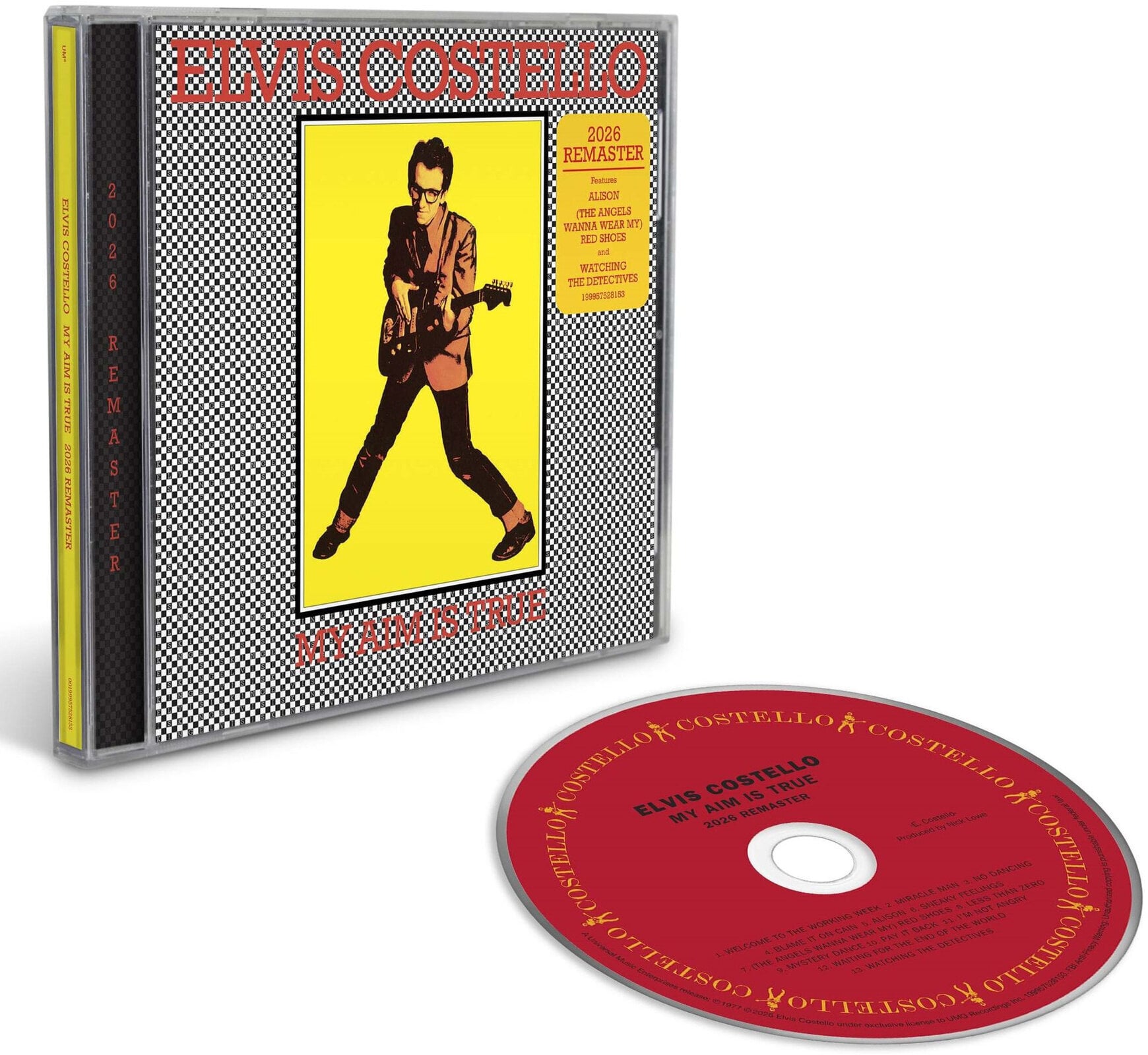 Music CD Elvis Costello - My Aim Is True (2026 Remaster) (49th Anniversary Edition) (CD)