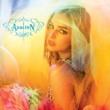 LP deska Addison Rae - Addison (Gatefold) (Yellow Marble Coloured) (LP) - 1
