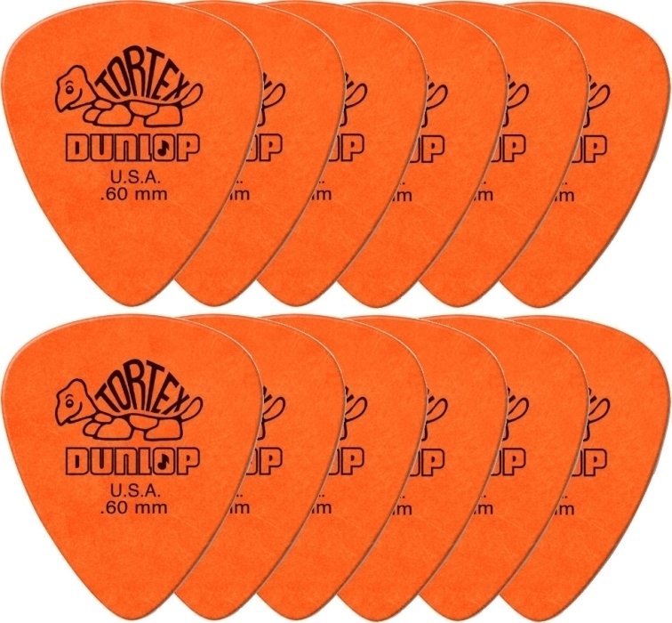Médiators Dunlop 418P 0.60 Tortex Standard Médiators