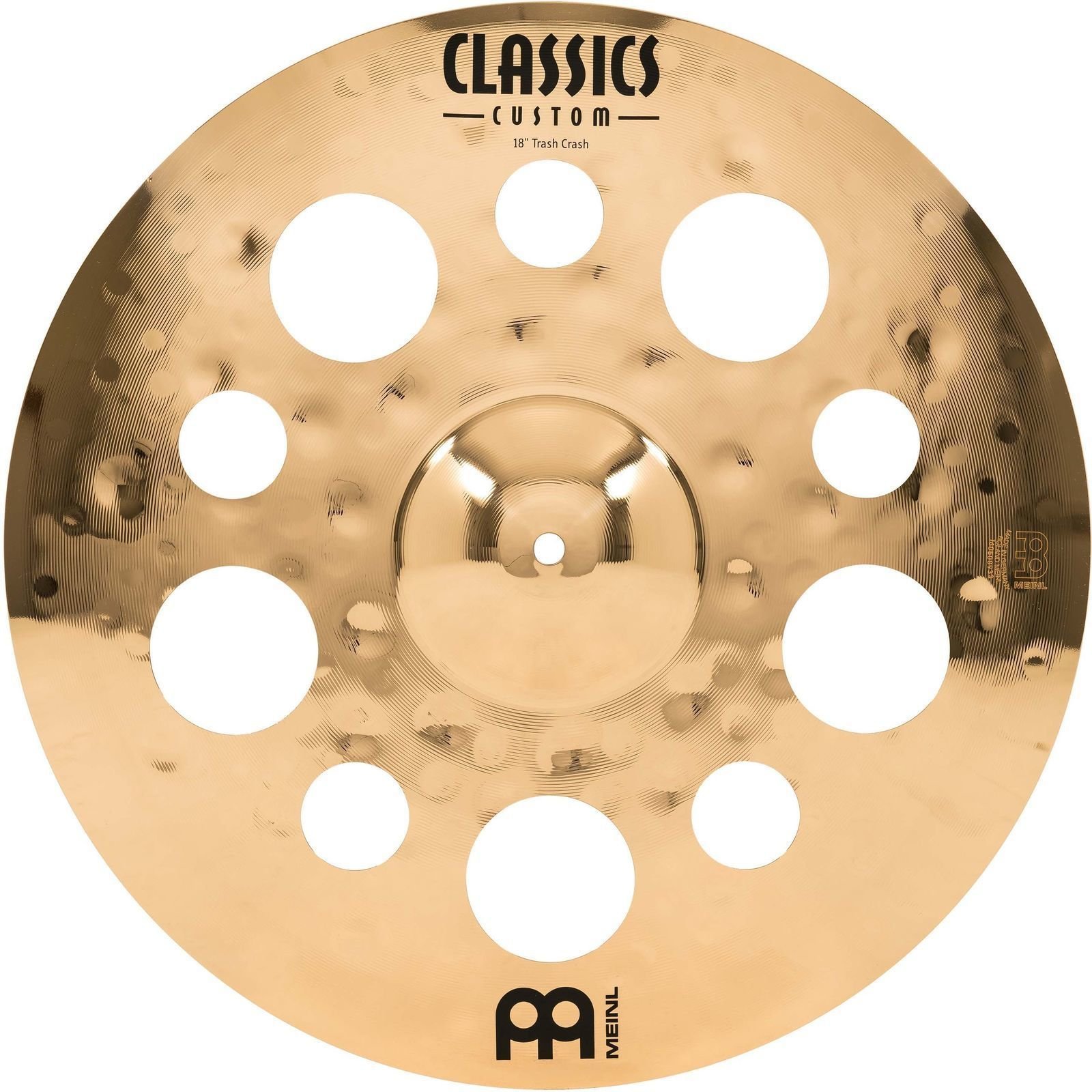 Crash Cymbal Meinl CC18TRC-B Classics Custom Trash Crash Cymbal 18"