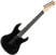 Multiskala elektrisk gitar PSD Guitars SPS-1007M-F Dark Night Black Multiskala elektrisk gitar