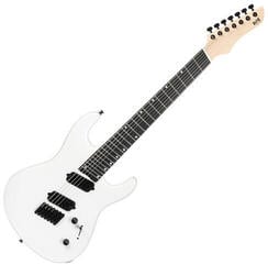Multiscale electric guitar PSD Guitars SPS-1007F White Crystal Multiscale electric guitar