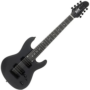 Guitares 8 cordes PSD Guitars SPS-1007M-F Matte Black Guitares 8 cordes - 1