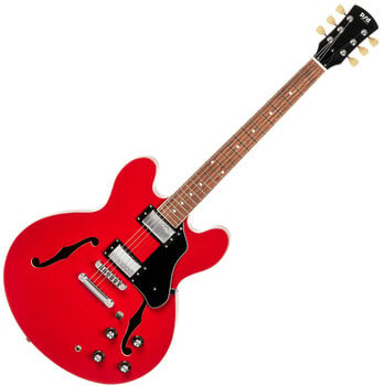 Halvakustisk guitar PSD Guitars SH-100 Cherry Red Halvakustisk guitar - 1