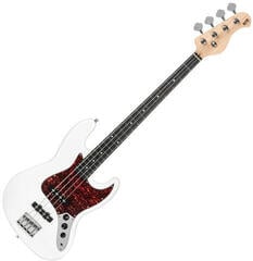 4-strengs bassgitar PSD Guitars JZB-100 White 4-strengs bassgitar