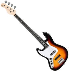 4-strengs bassgitar PSD Guitars JZB-100L Sunburst 4-strengs bassgitar