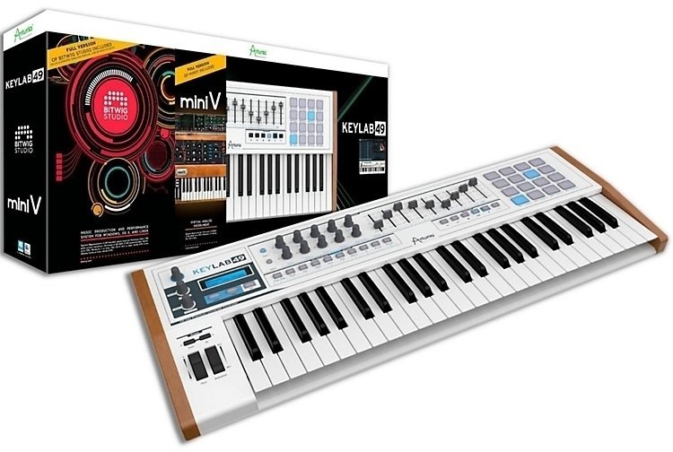 MIDI Ελεγκτής MIDI Χειριστήριο Arturia KeyLab 49 Advanced Producer Pack