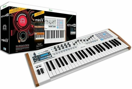 Contrôleur MIDI Arturia KeyLab 49 Advanced Producer Pack - 1