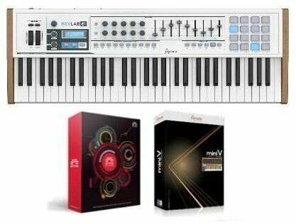 Controler MIDI Arturia KeyLab 61 Advanced Producer Pack - 1