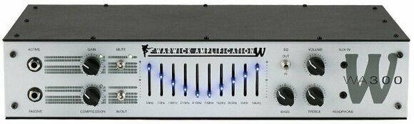 Pre-amp/Rack Amplifier Warwick WA 300 Bass Head - 1