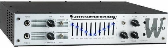 Préamplificateurs et amplificateurs de puissance basse Warwick WA 600 Bass Head - 1