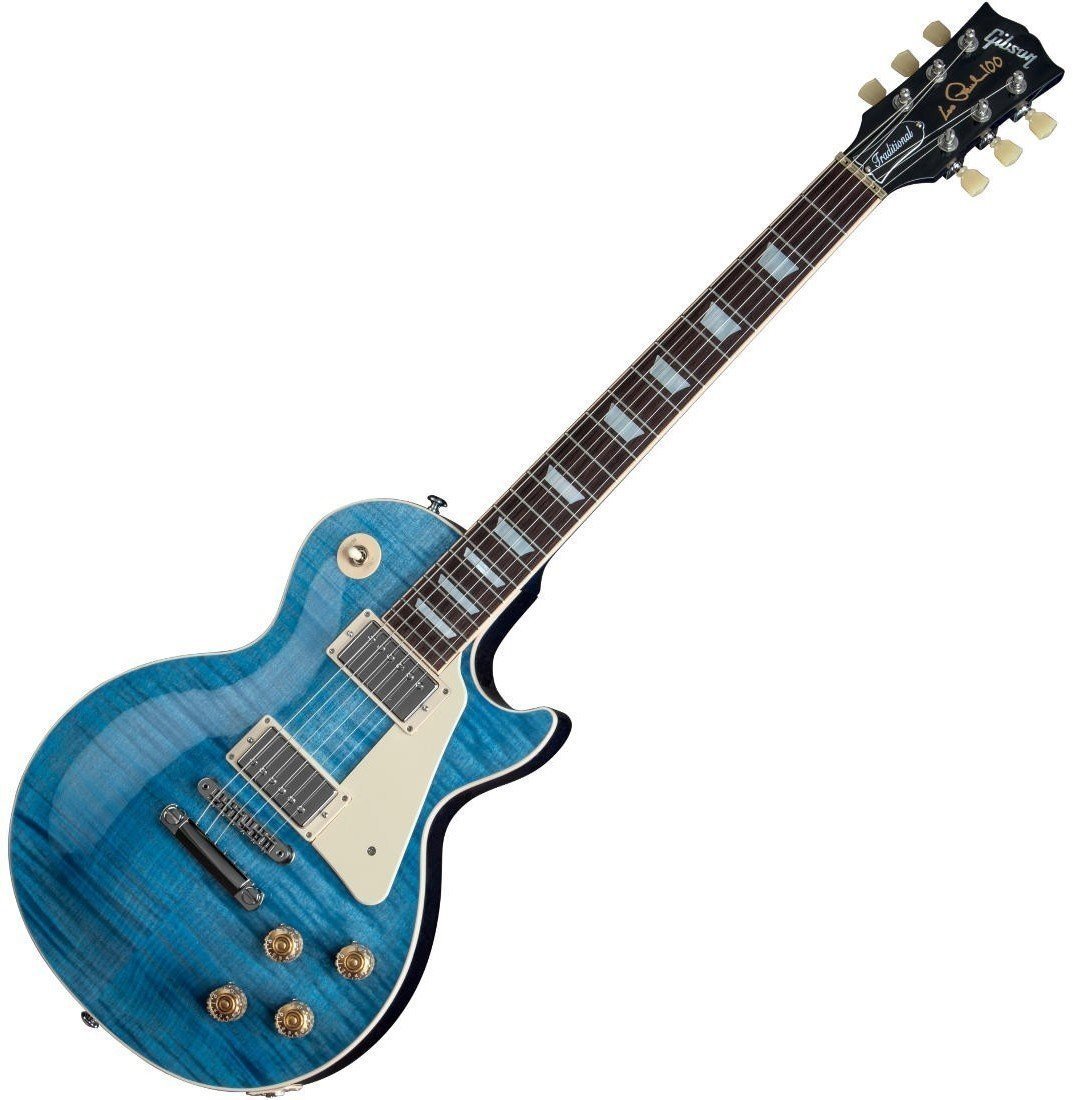 Guitare électrique Gibson Les Paul Traditional 2015 Ocean Blue