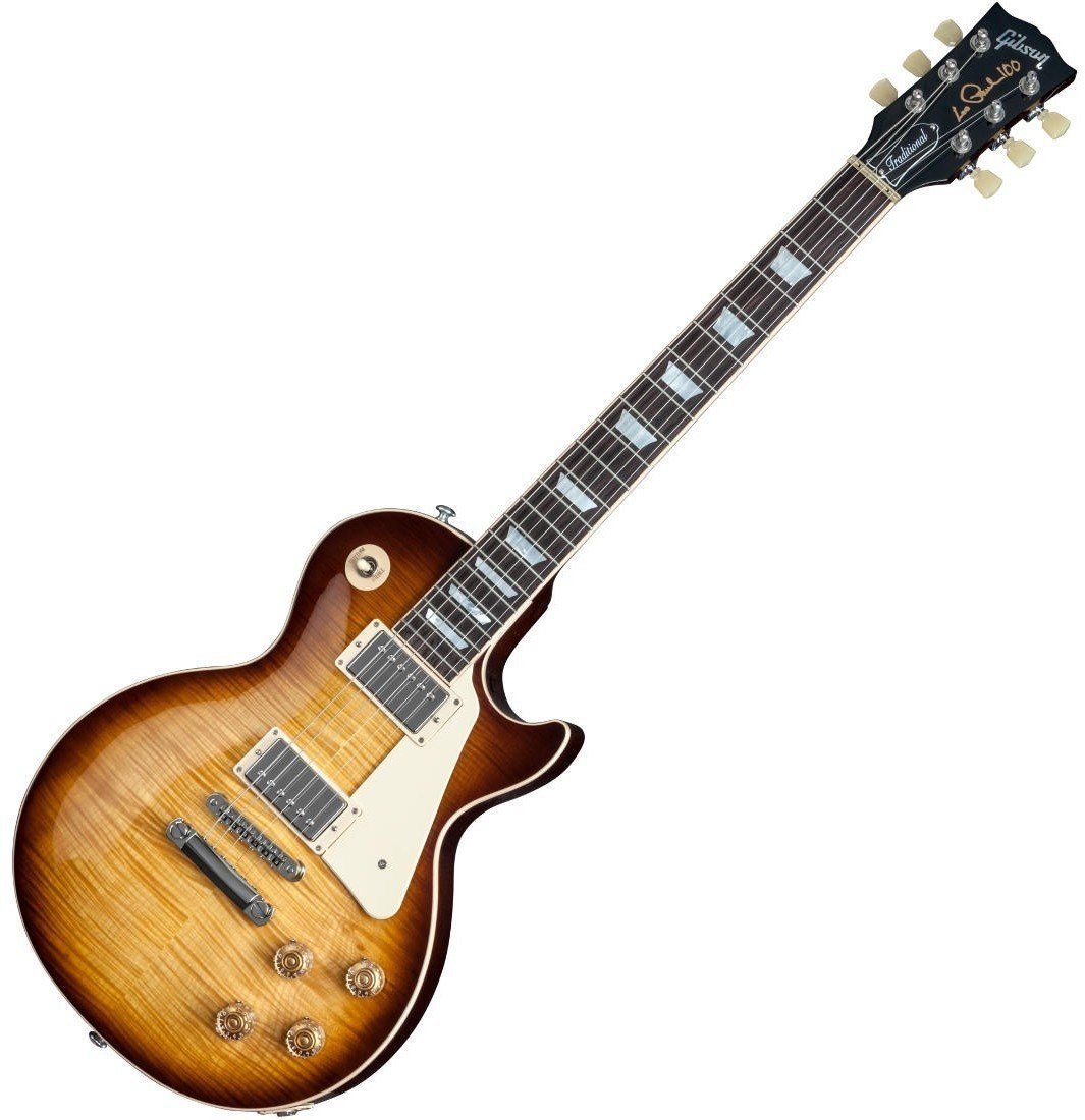 Elektriska gitarrer Gibson Les Paul Traditional 2015 Tobacco Sunburst