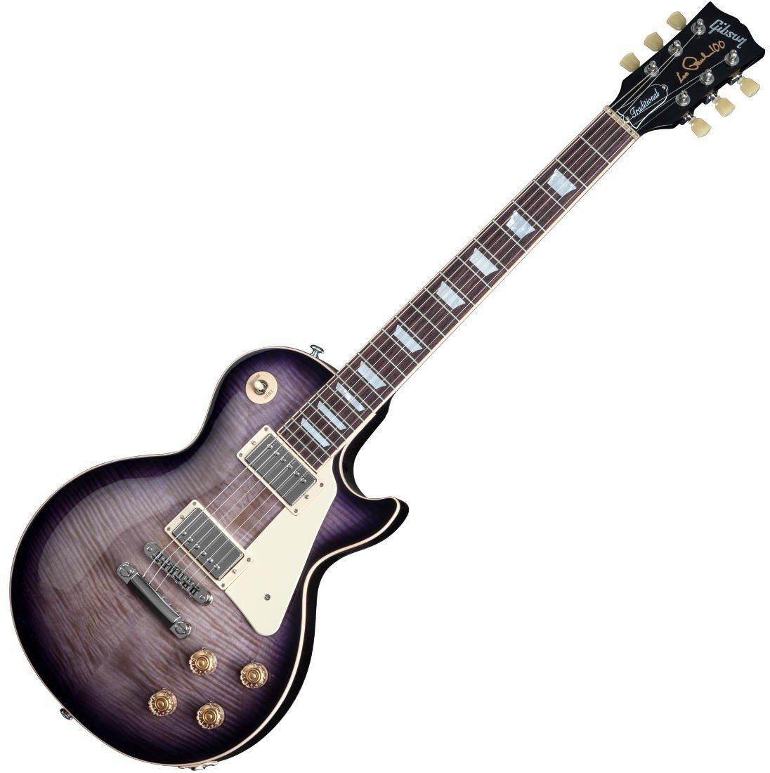 Elektromos gitár Gibson Les Paul Traditional 2015 Placid Purple