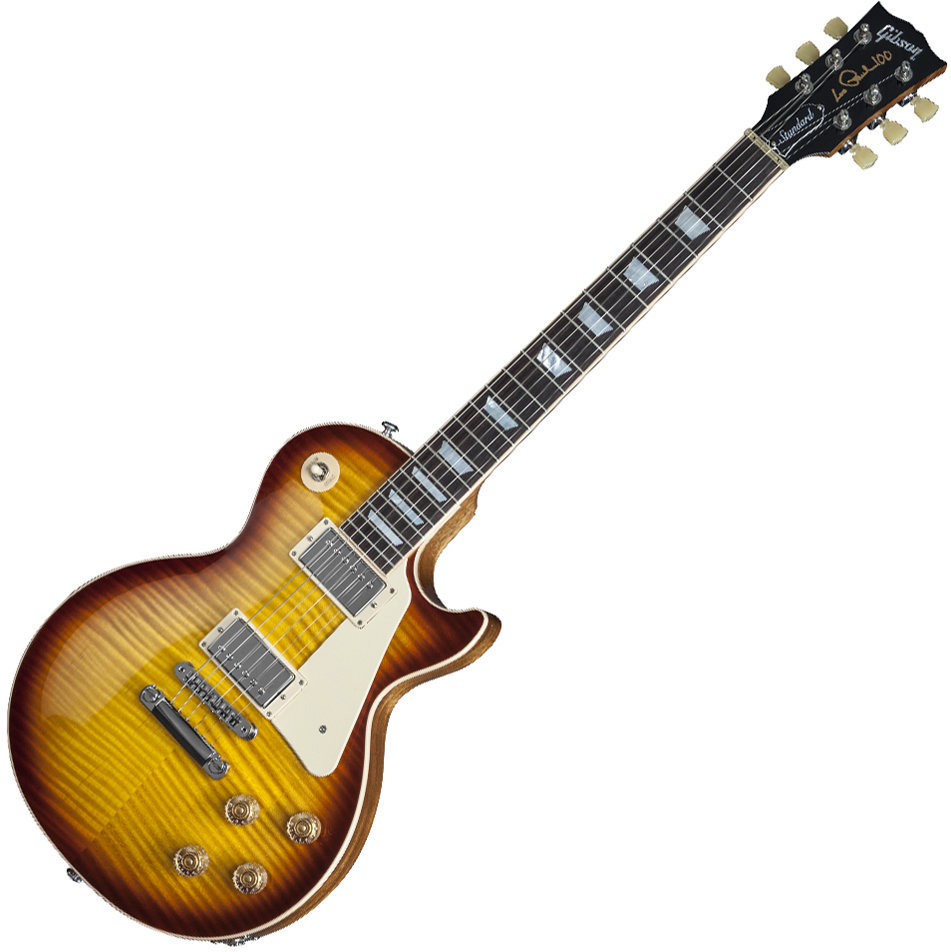 Guitare électrique Gibson Les Paul Standard 2015 Honeyburst Perimeter Candy