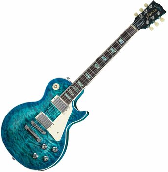 E-Gitarre Gibson Les Paul Standard Premium Quilt 2015 Ocean Water Perimeter - 1
