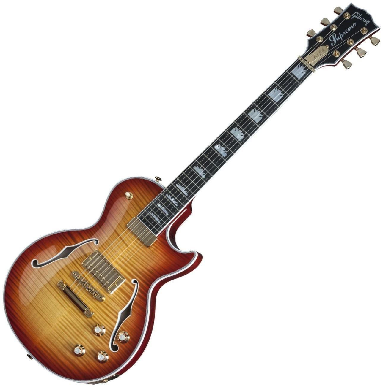 Guitare électrique Gibson Les Paul Supreme 2015 Heritage Cherry Sunburst Perimeter