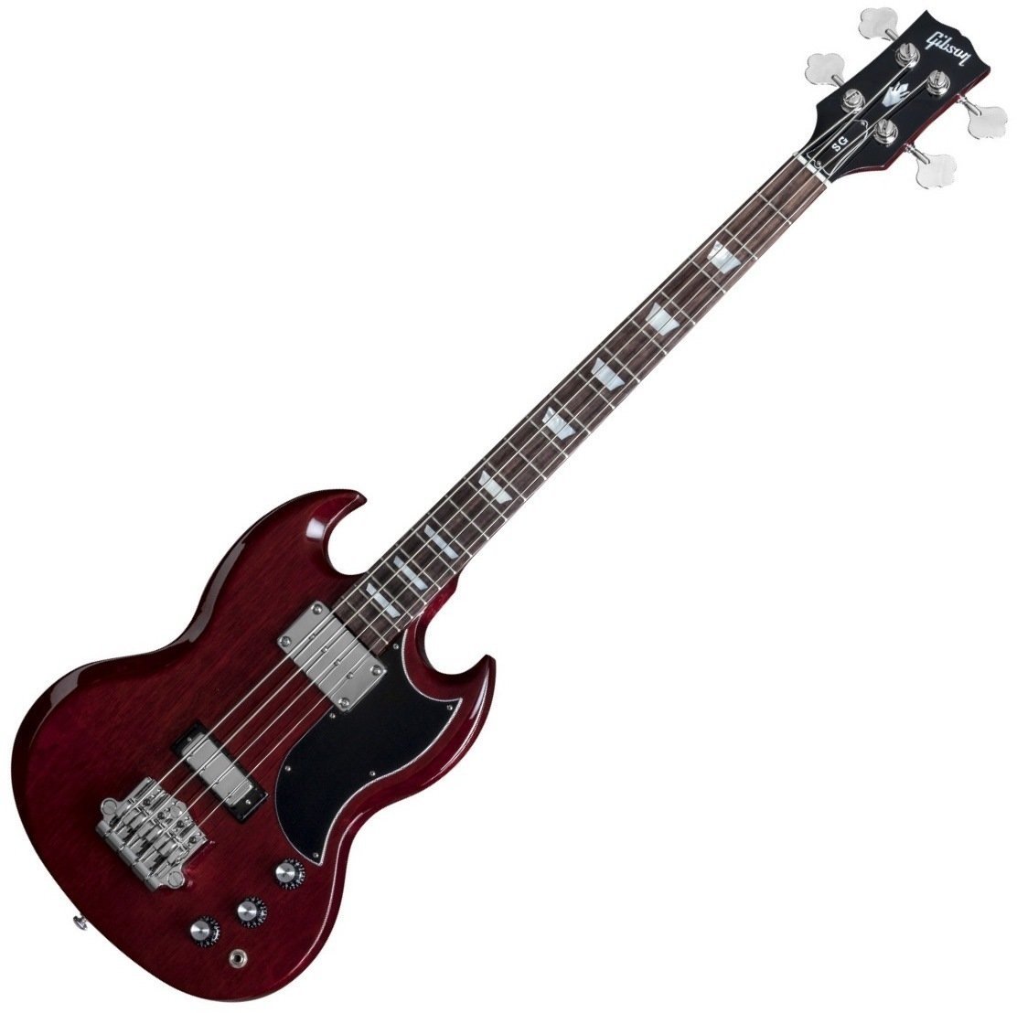4-string Bassguitar Gibson SG Standard Bass 2015 Heritage Cherry